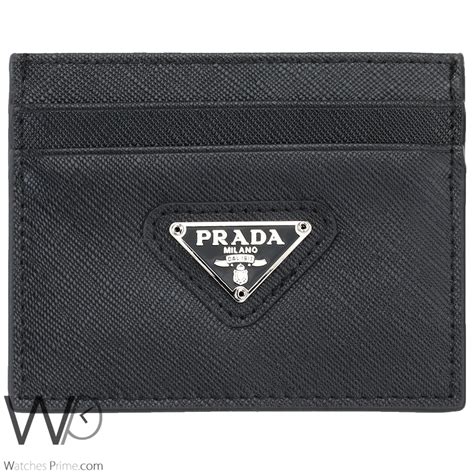 prada card holder resell|Prada nylon cardholders.